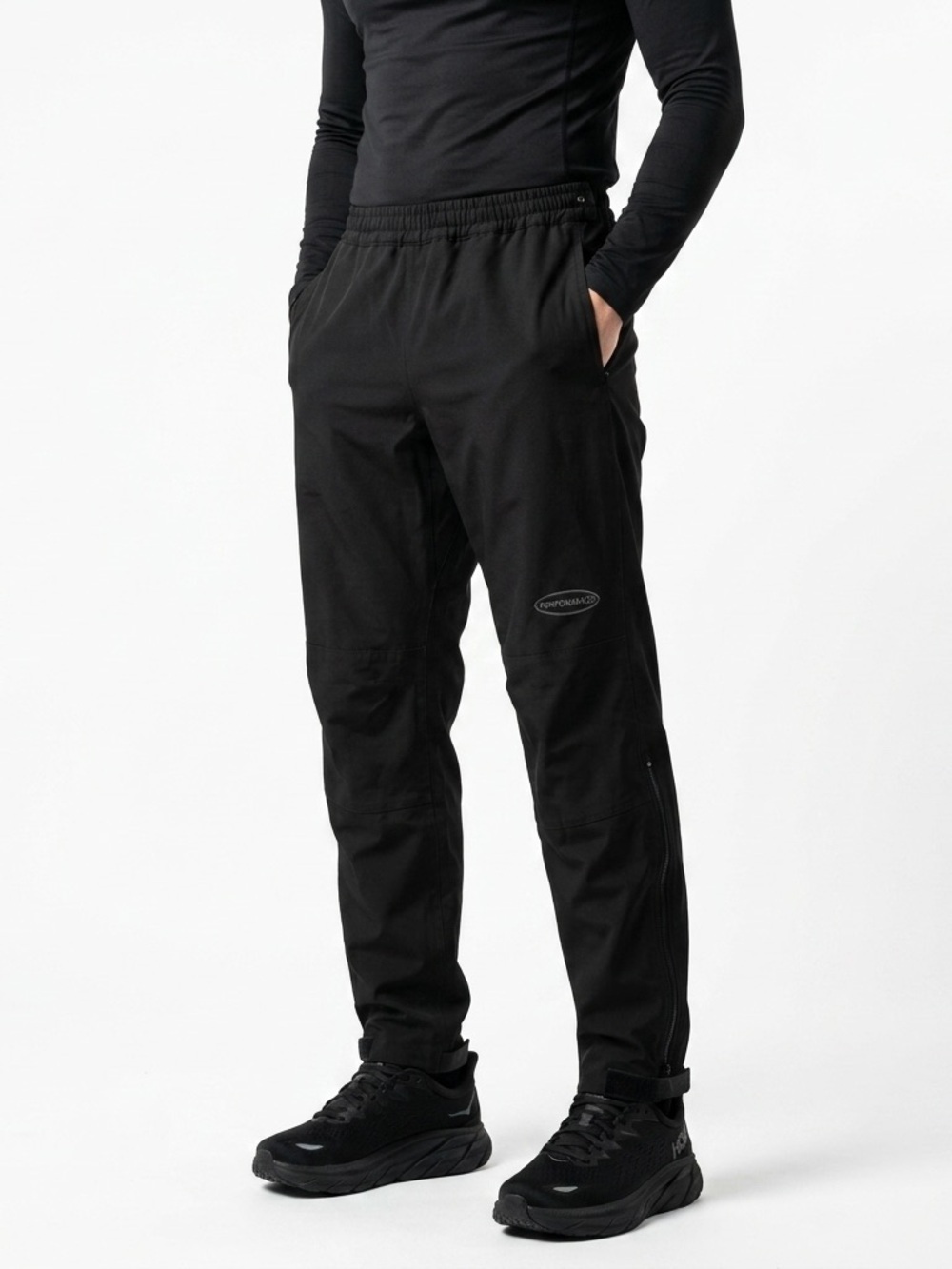 Performance Gore-Tex Cycling Rain Pants Men S Black